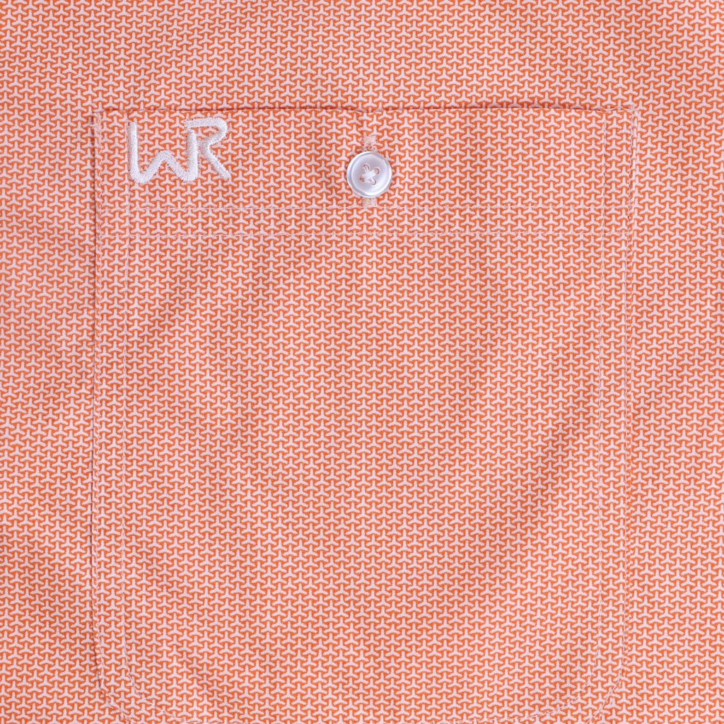 Whiskey Bent Hat Co - WR Peach SL Button Down